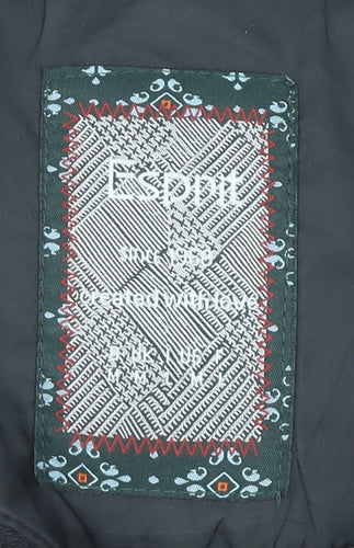 Esprit Women's Medium Black Puffer Waistcoat