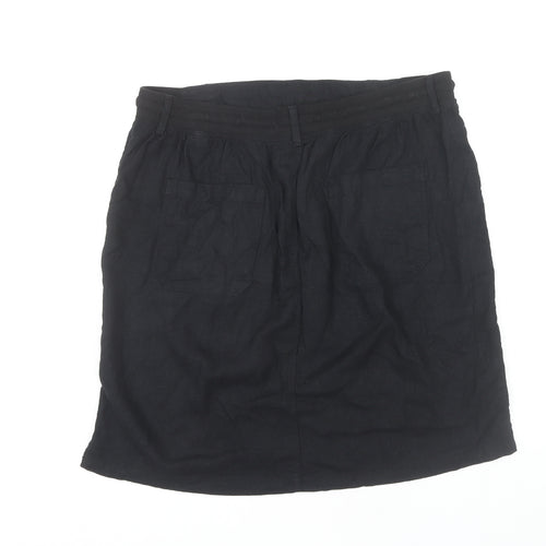 Marks and Spencer Women's Black Skirt Size 14