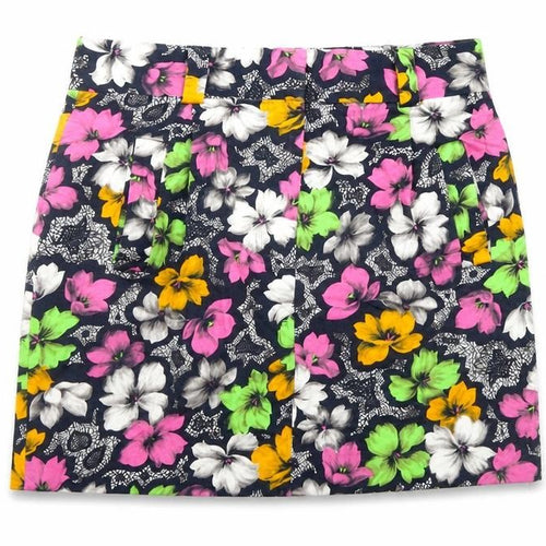 French Connection Women's Floral Pleated Skirt, Size 14