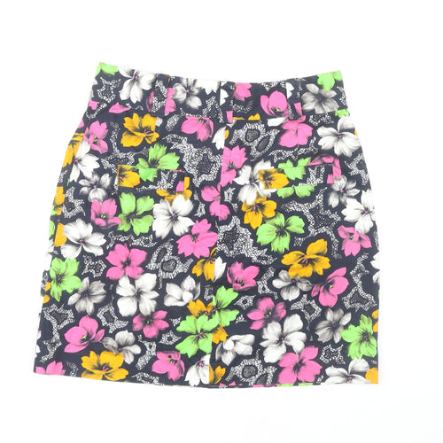 French Connection Women's Floral Pleated Skirt, Size 14