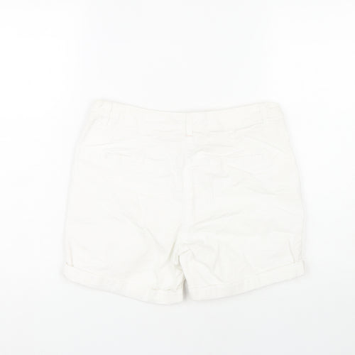 Next Women's White Chino Shorts Size 8