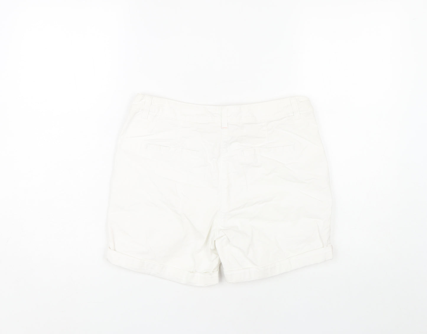 Next Women's White Chino Shorts Size 8