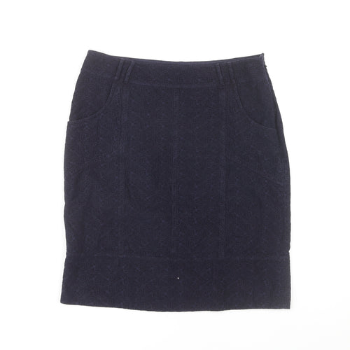 Marks and Spencer Women’s Blue Pencil Skirt Size 8