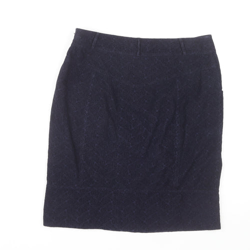Marks and Spencer Women’s Blue Pencil Skirt Size 8