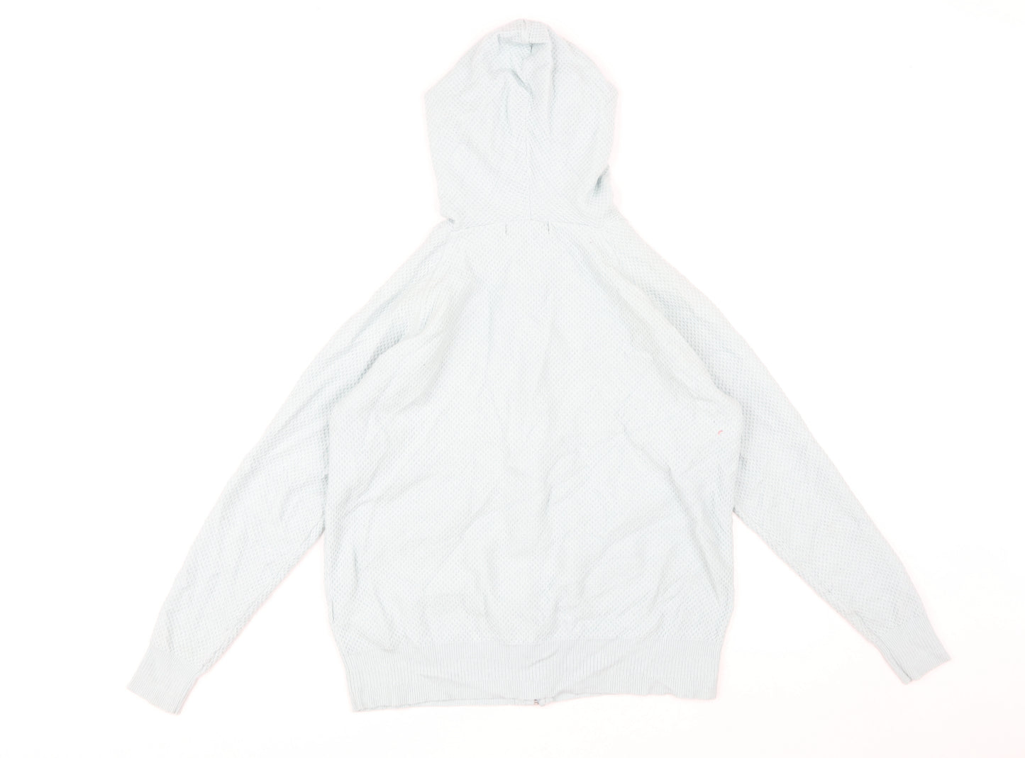 Marks & Spencer Women's Blue Hoodie, Size S, Full Zip