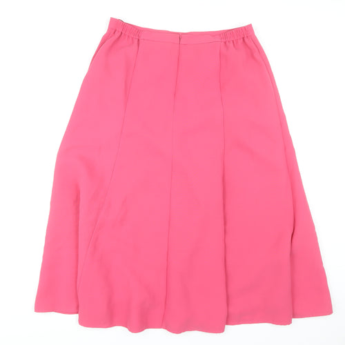 Victoria Layne Women's Pink Skirt Size 16