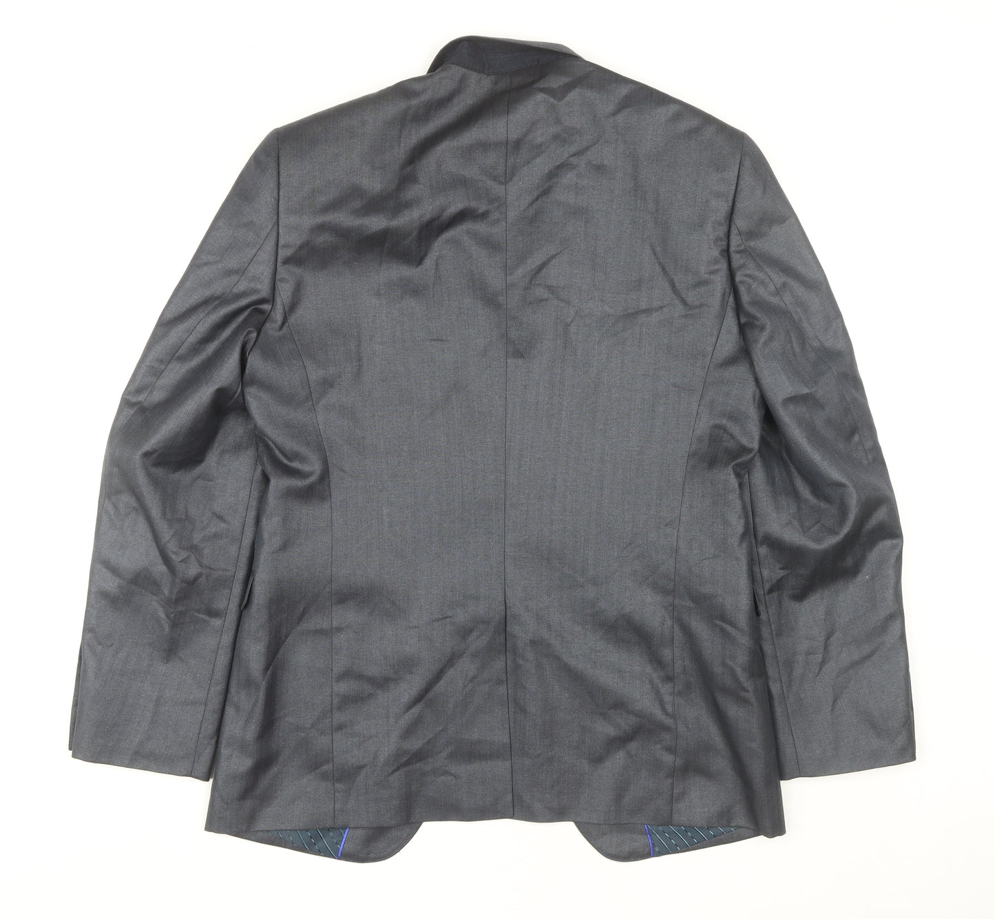 Stonebridge Collection Men's Grey Blazer, Size 40R, Business Jacket