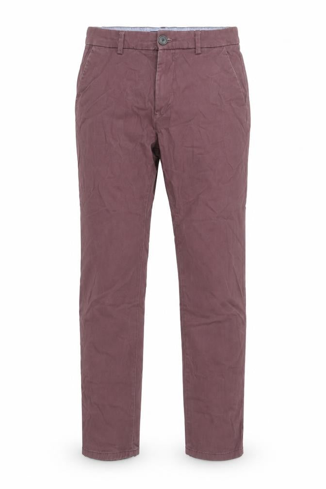Next Men's Purple Chino Trousers Size M - Autumn Casual