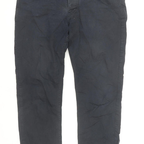 Spoke Women's Black Straight Trousers Size 32