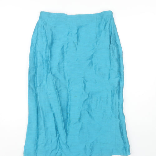 Minuet Women's Blue Straight Skirt Size 14