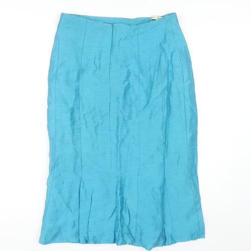 Minuet Women's Blue Straight Skirt Size 14