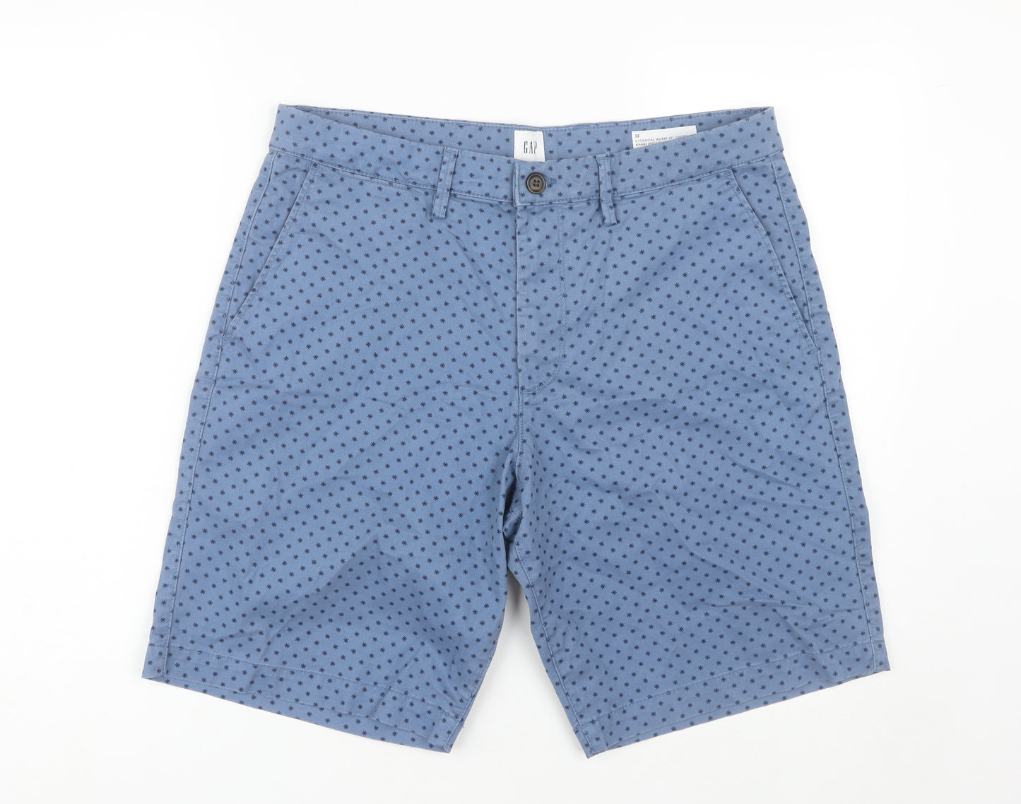 GAP Men's Blue Chino Shorts Size 32, Casual Style