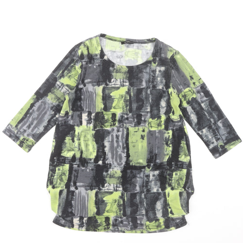 Klass Women's Multicoloured Geometric Tunic, Size S