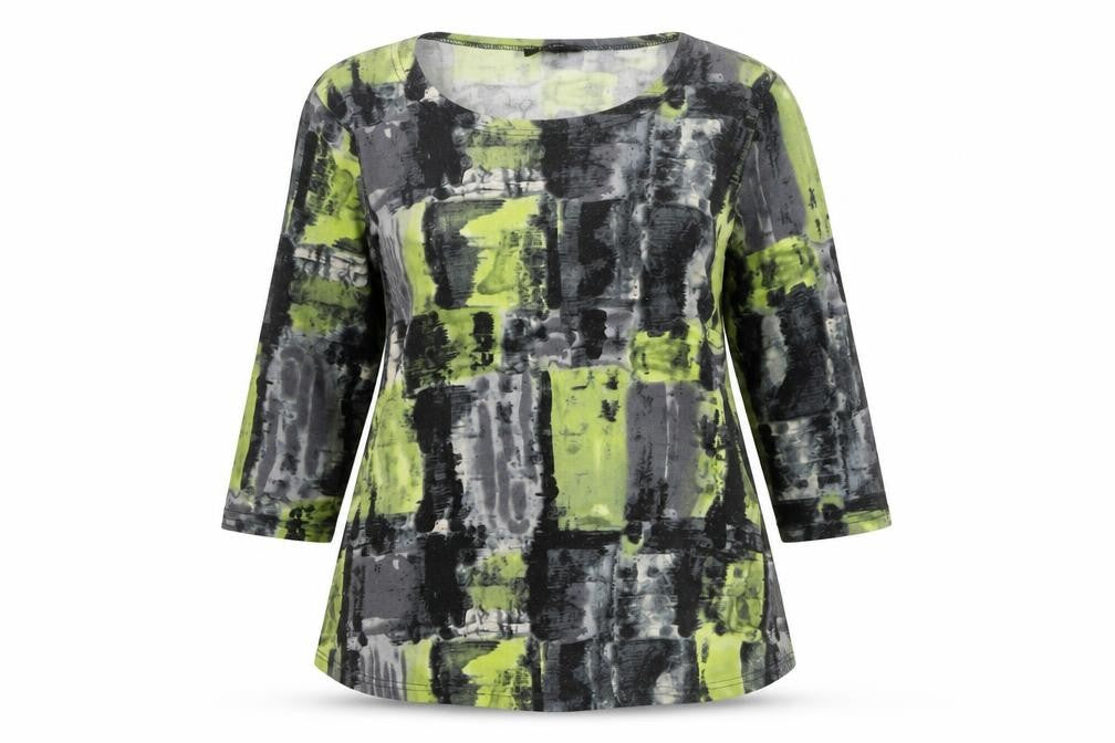 Klass Women's Multicoloured Geometric Tunic, Size S