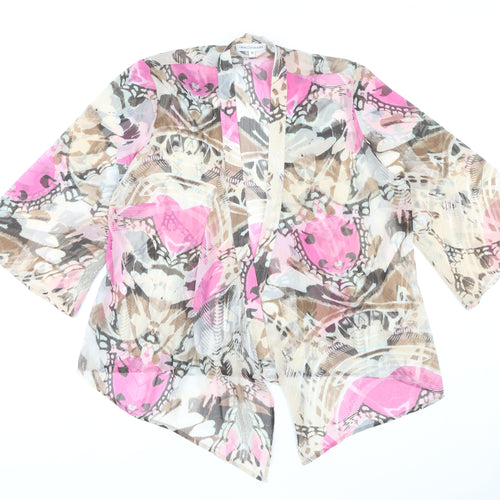 Gray & Osbourn Women's Multicoloured Kimono Jacket Size 18