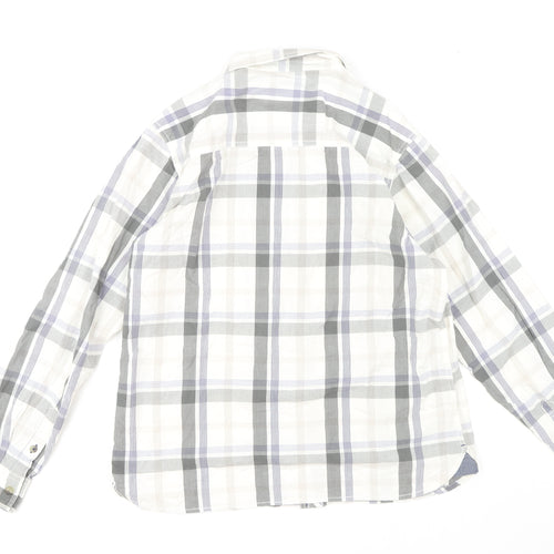 Weird Fish Men's Plaid Shirt, Large, Multicoloured