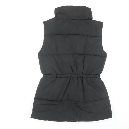 M&Co Women's Black Padded Waistcoat Size 10