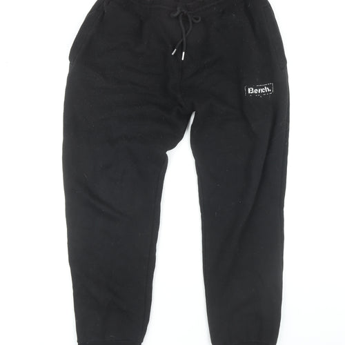 Bench Men's Black Jogger Trousers L