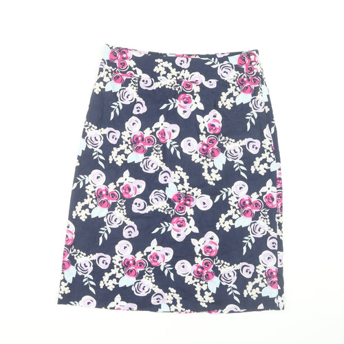 Tulchan Women's Multicoloured Floral Skirt Size 10
