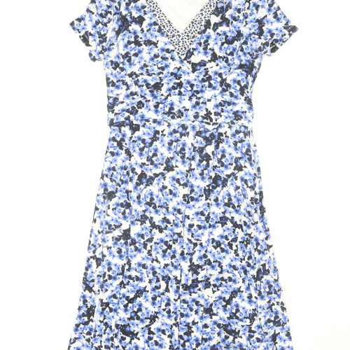 Fenn Wright Manson Women's Multicoloured Floral Dress, Size 8