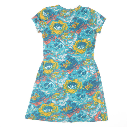 Nomads Women's Multicoloured Floral A-Line Dress - Size 10