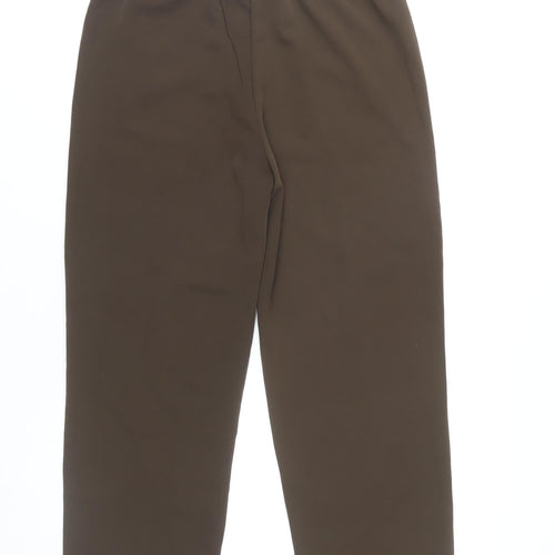 ONLY Women's Brown Cropped Trousers S