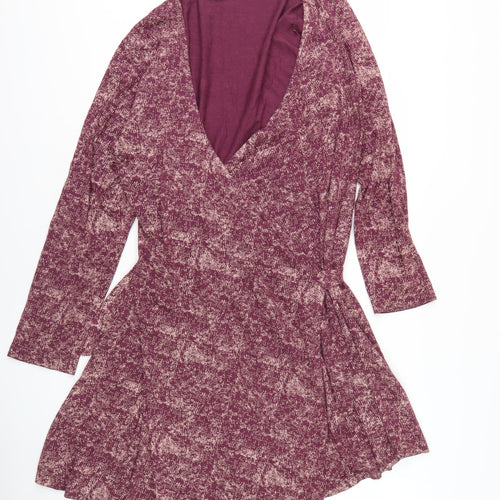Mountain Warehouse Purple Wrap Dress - Women’s 18