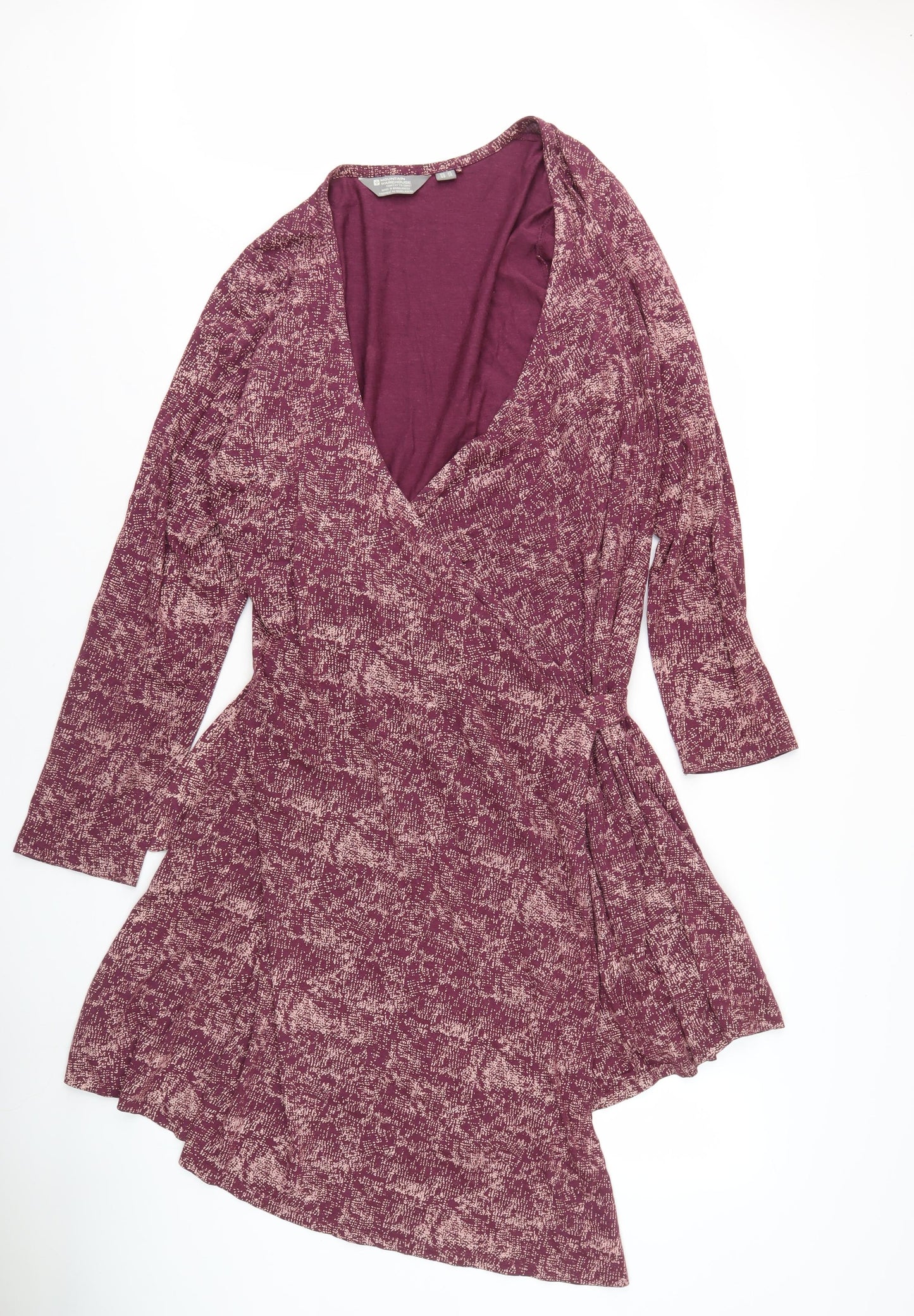 Mountain Warehouse Purple Wrap Dress - Women’s 18