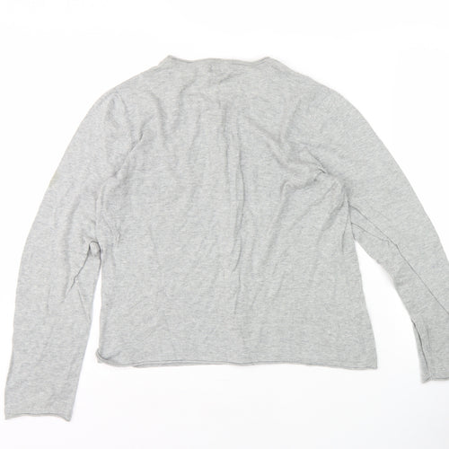 Kin by John Lewis Women's Grey Button-Up in Size 14