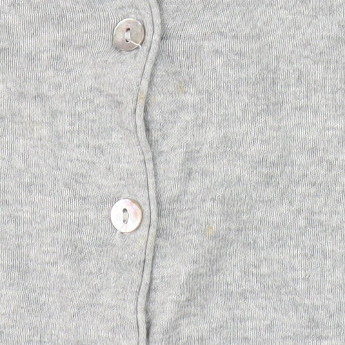 Kin by John Lewis Women's Grey Button-Up in Size 14