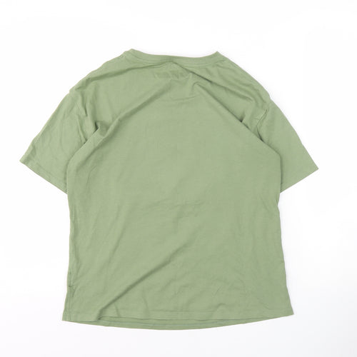 Marks and Spencer Boys Green Skateboard T-Shirt 11-12 Years