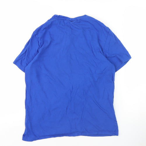 PlayStation Men's Blue XS Crew Neck T-Shirt