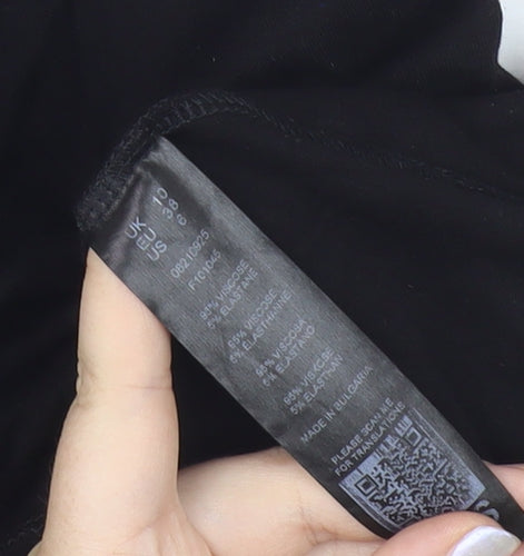 ASOS Women's Black Midi Pencil Skirt Size 10