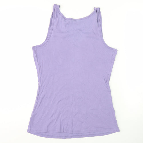 Dorothy Perkins Women's Purple Tank Top Size 12