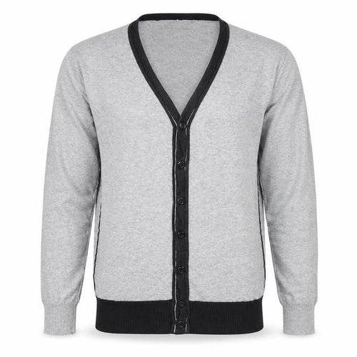 Zara Youth Boys Grey Cardigan, L Size, Cotton Blend