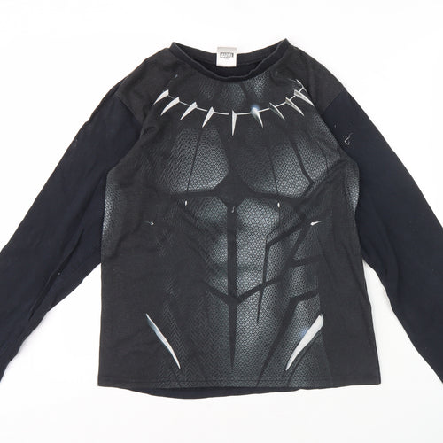Marvel Boys Black Panther Long Sleeve T-Shirt 13-14