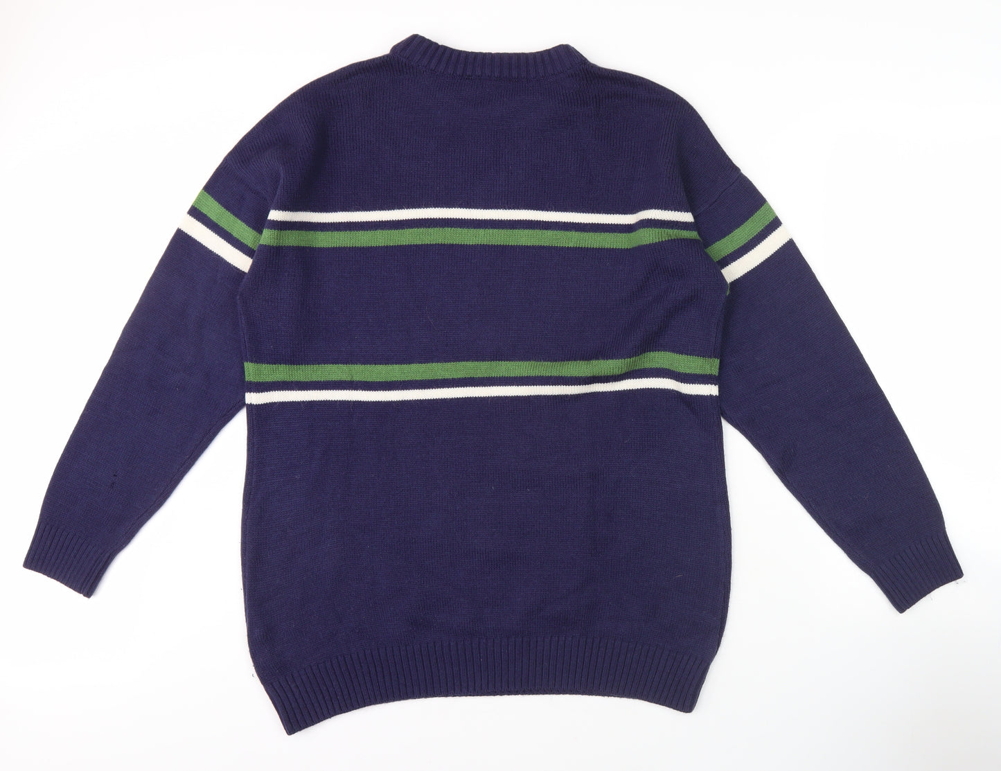 Russell Athletic Men's Blue S Pullover Jumper