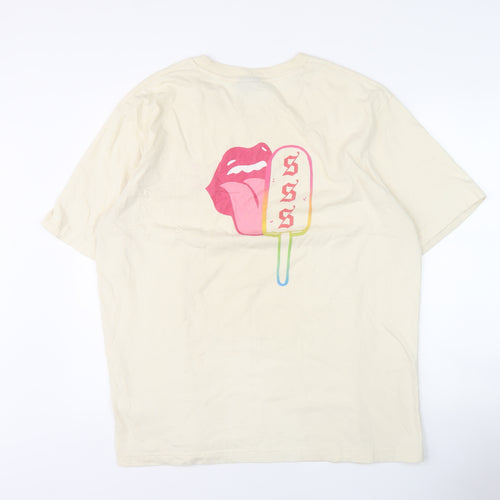 SSS London Beige XL Men's Graphic T-Shirt
