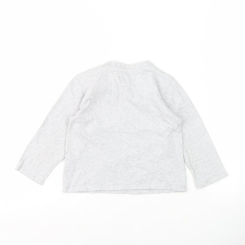 Timberland Boys Grey Long Sleeve T-Shirt 3-4 Years