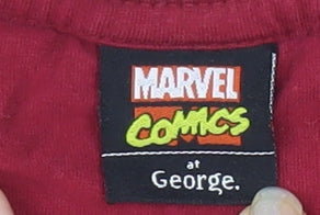Marvel at George Boys Red Iron Man T-Shirt, Size S