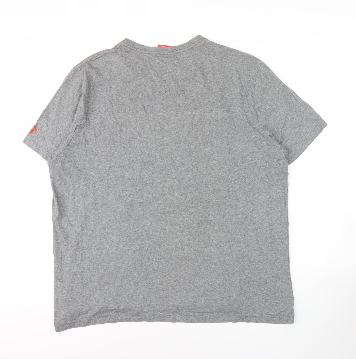 Puma Usain Bolt Grey Men's XL Sports T-Shirt