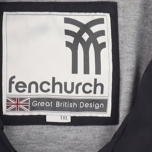 Fenchurch Men's Black XL Basic Jacket - Casual & Stylish
