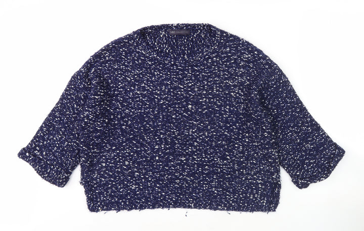 Marks and Spencer Women’s Blue Knit Jumper M