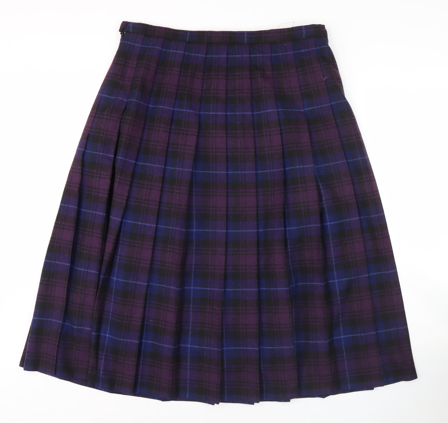 Eastex Women’s Multicoloured Plaid Skirt, Size 18, Pleated