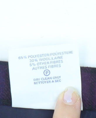 Eastex Women’s Multicoloured Plaid Skirt, Size 18, Pleated