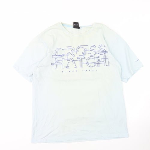 Crosshatch Men's White XL Graphic Tee