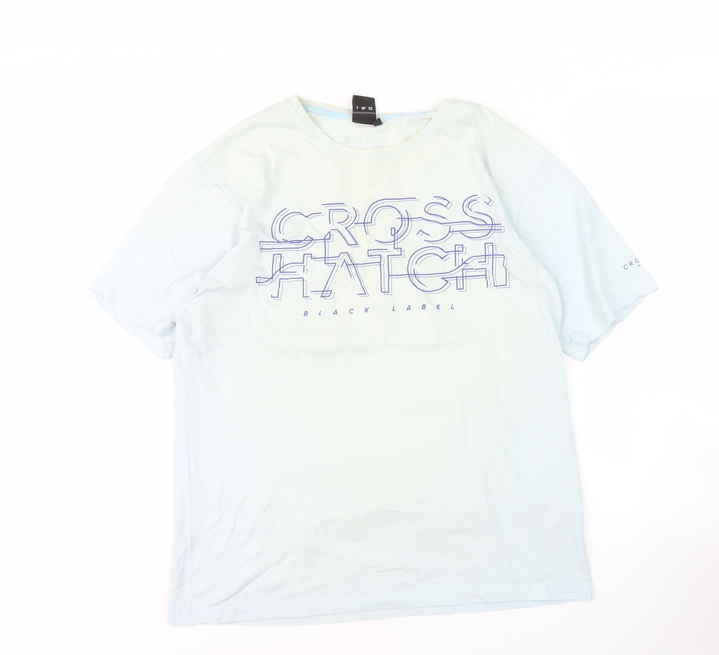 Crosshatch Men's White XL Graphic Tee