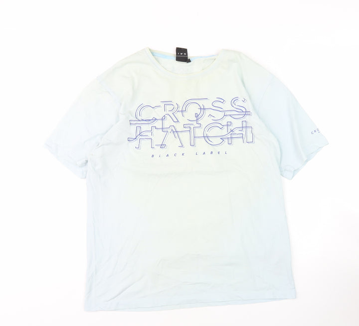 Crosshatch Men's White XL Graphic Tee