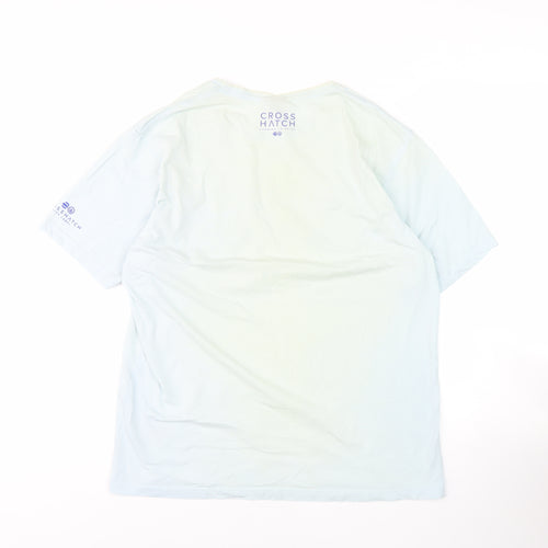 Crosshatch Men's White XL Graphic Tee