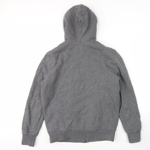 Marks and Spencer Men's Grey Hooded Jacket, Size S